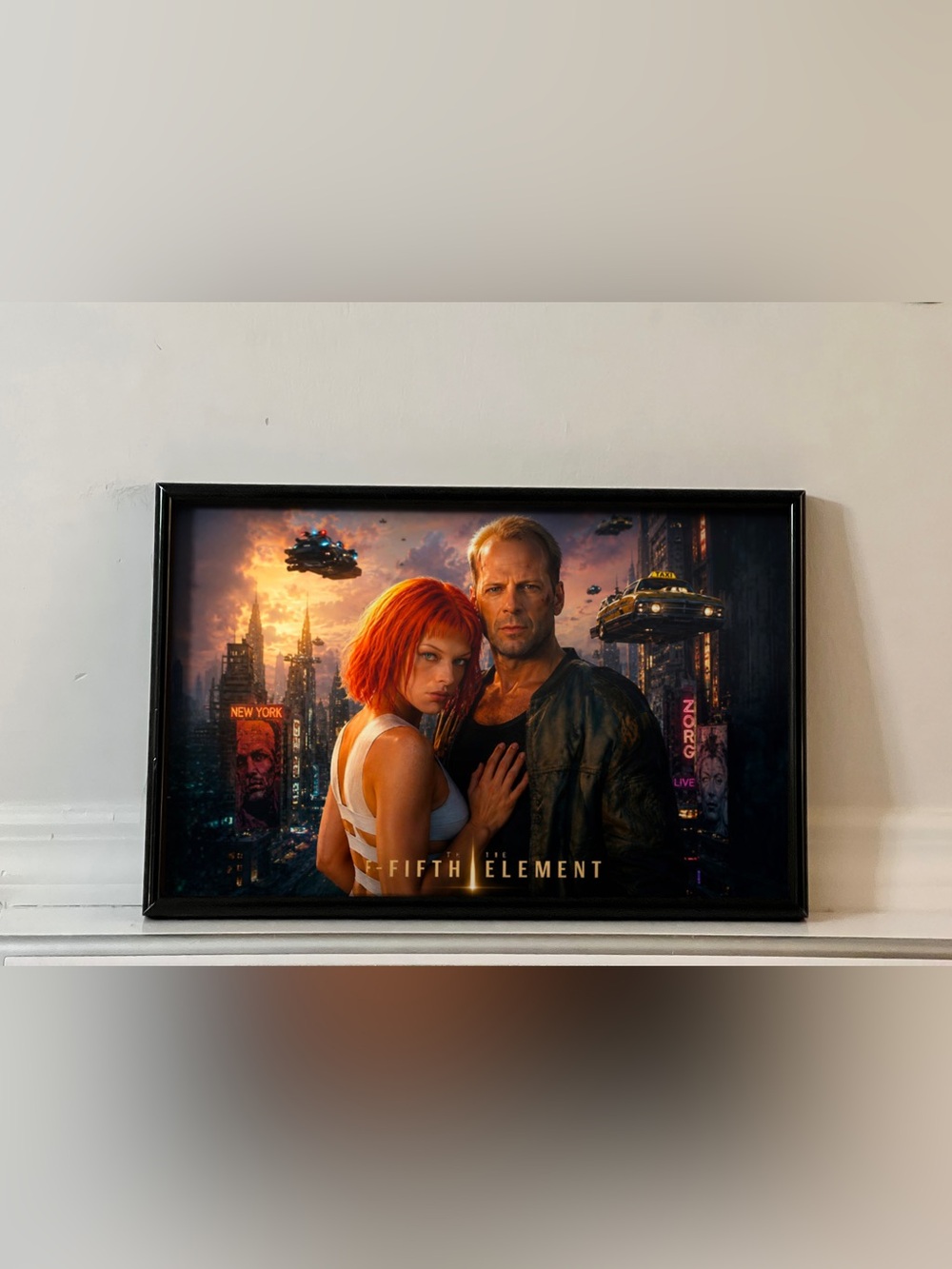 The Fifth Element Lee Loo korben Dallas Art Poster